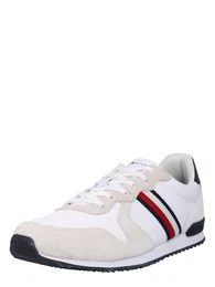 Sneaker kitt / navy / rot / wei