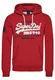 Superdry Sweatshirt nachtblau / feuerrot / weiß