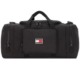 Reisetasche schwarz / wei / marine / rot