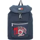Tommy Jeans Nahrbtnik  temno modra / rdea / bela