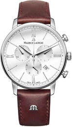 MAURICE LACROIX Analoguhr cognac / silber