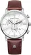 MAURICE LACROIX Analoguhr cognac / silber