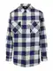 Urban Classics Hemd dunkelblau / wei
