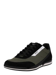 Sneaker ''''Saturn'''' dunkelgrün / schwarz / weiß