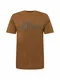s.Oliver T-Shirt braun / anthrazit