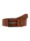 TOMMY HILFIGER Grtel ''''Layton'''' blau / cognac / rot / wei