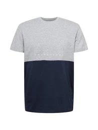 Shirt ''''COPENHAGEN'''' grau / navy / wei