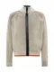 DIESEL Strickjacke ''''MADISON'''' schwarz / hellbeige / neongelb / neonrot