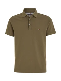 Poloshirt marine / oliv / rot / wei