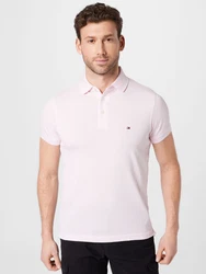 Tommy Hilfiger Poloshirt Core 1985 1985 SLIM POLO navy / rosa / feuerrot / weiß