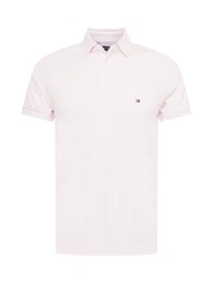 Poloshirt navy / rosa / feuerrot / wei