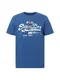 Superdry T-Shirt blau / mischfarben