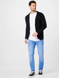 Key Largo Strickjacke Sakko JAN (1-tlg) schwarz