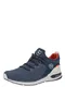 bugatti Sneaker ''''Numbis'''' wei / hellrot / navy / grau