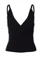 Guido Maria Kretschmer Collection Top s naramenicama ''''Camilla''''  crna