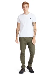 TIMBERLAND T-Shirt 'Dun-Riv' schwarz/weiß