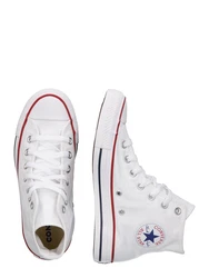 CONVERSE Sneaker 'CHUCK TAYLOR ALL STAR CLASSIC HI WIDE FIT' blau/weiß