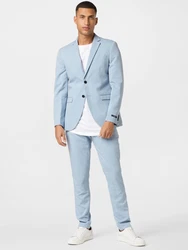 JACK & JONES Anzug Franco hellblau