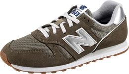 Sneaker khaki / silber