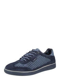 Schnrschuh ''''Carmelo'''' taubenblau / dunkelblau