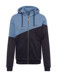 Sweatjacke navy / blaumeliert