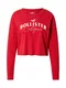 HOLLISTER Majica  crvena / bijela