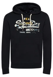 Sweatshirt ''''Narrative'''' blau / gelb / schwarz / weiß