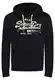 Superdry Sweatshirt ''''Narrative'''' blau / gelb / schwarz / weiß