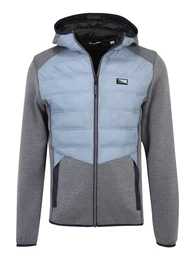 Jacke ''''Toby'''' hellblau / graumeliert / schwarz
