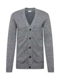 Strickjacke dunkelgrau / graumeliert