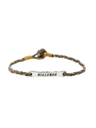Armband ''''Zavial'''' honig / grau / silber