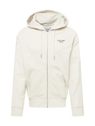 Sweatjacke eierschale
