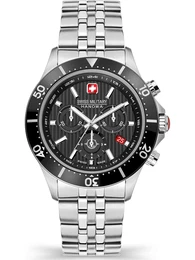 SWISS MILITARY HANOWA Uhr rot / schwarz / silber / wei
