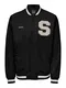 Only & Sons Jacke ''''ACE VARSITY'''' schwarz / kitt