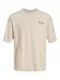 JACK & JONES T-Shirt ''''Jungle'''' schwarz / hellbraun
