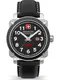 SWISS MILITARY HANOWA Analoguhr ''''Aerograph Night Vision'''' schwarz / silber