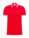 Tommy Jeans Poloshirt rot / weiß