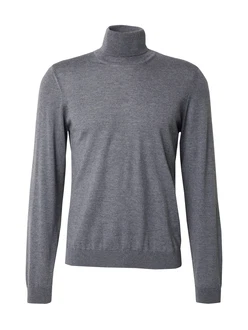 BOSS Pullover Musso graumeliert