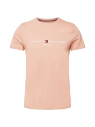 T-Shirt wei / dunkelblau / knallrot / pastellpink