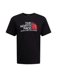 T-Shirt schwarz / wei / feuerrot