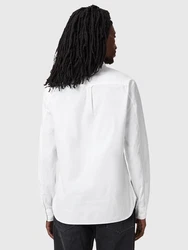 AllSaints Hemd 'HAWTHORNE' (GOTS) weiß