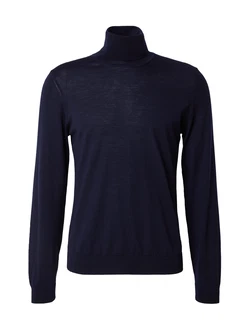 BOSS Pullover Musso nachtblau