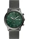FOSSIL Uhr grau / grn
