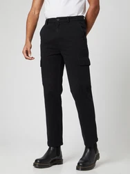 Kosta Williams x About You Cargohose schwarz