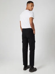 Kosta Williams x About You Cargohose schwarz
