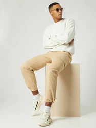 Kosta Williams x About You Cargohose beige