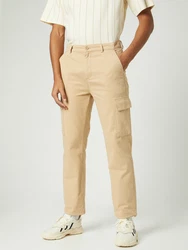 Kosta Williams x About You Cargohose beige