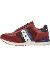 PANTOFOLA D''''ORO Sneaker low ''''Imola Runner N'''' rot / blau / wei / navy