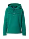 TOMMY HILFIGER Mikina  tmav zelen / bl / nmonick mod / erven