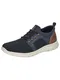 Rieker Slip On marine / dunkelblau / braun